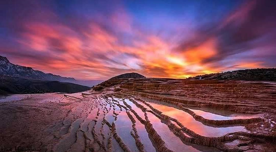 Fall in Love With Badab-e Surt, Terraced Hot Springs