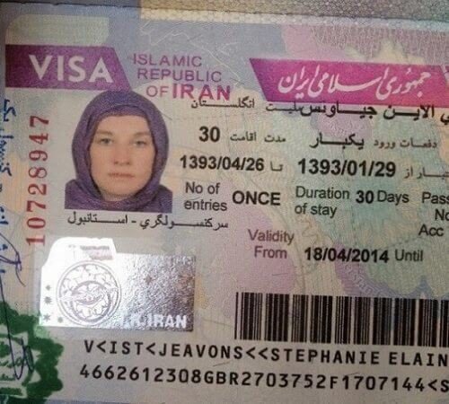 iran visa for british citizen