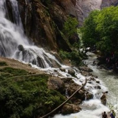 Aab-Sefid waterfall