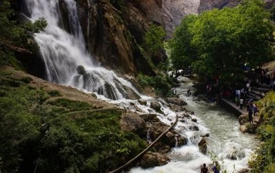 Aab-Sefid waterfall